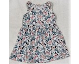 Dívčí bavlněné šaty s motýlky HaM vel. 98