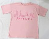 Dívčí bavlněné triko Friends vel. 164
