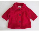 Dívčí jarní flísový kabátek Next podšitý bavlnou vel. 68