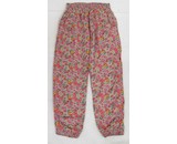 Dívčí letní kalhoty s kytkami HaM vel. 128