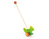 Dřevěná jezdící hračka Viga dinosaurus