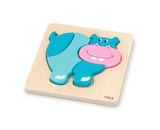 Dřevěné puzzle pro nejmenší Viga Hroch