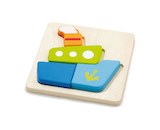 Dřevěné puzzle pro nejmenší Viga Loďka