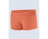 GINA dámské boxerky bokové dámské, kratší nohavička, bezešvé, klasické, jednobarevné Polyamid 83003P  - jaspis  S/M