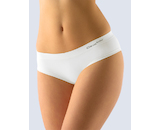 GINA dámské kalhotky francouzské, bezešvé, bokové, jednobarevné Bamboo PureLine 04015P - bílá M/L