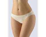 GINA dámské kalhotky klasické s úzkým bokem, úzký bok, bezešvé, jednobarevné Bamboo Soft 00046P  - tělová  M/L