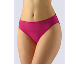 GINA dámské kalhotky klasické s úzkým bokem, úzký bok, bezešvé, jednobarevné Natural Bamboo 00045P - bordo černá M/L