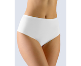 GINA dámské kalhotky klasické ve větších velikostech, větší velikosti, šité, jednobarevné  11076P  - bílá  46/48