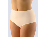 GINA dámské kalhotky klasické ve větších velikostech, větší velikosti, šité, jednobarevné  11088P  - tělová  46/48