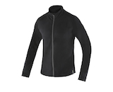 GINA dámské mikina s dlouhým rukávem, dlouhý rukáv, šité, jednobarevné ECO Bamboo Sport 99006P - černá XXL