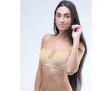 GINA dámské podprsenka push-up, šité 17009P - koňak 90C