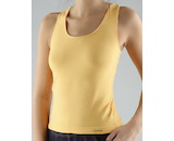 GINA dámské tílko, širší ramínka, bezešvé, jednobarevné MicroPolyamid 08008P  - angreštová  M/L