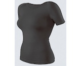 GINA dámské tričko s krátkým rukávem dámské, krátký rukáv, bezešvé, jednobarevné Polyamid 88002P  - onyx  L/XL