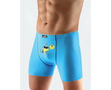 GINA pánské boxerky s delší nohavičkou, delší nohavička, šité, s potiskem Funny collection 74081P - dunaj pampelišková 46/48