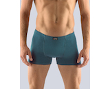 GINA pánské boxerky kratší nohavička, šité, jednobarevné 73064P - petrolejová 50/52