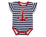 Holčičí body s krátkým rukávem New Baby Marine