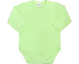 Kojenecké body celorozepínací New Baby Classic zelené