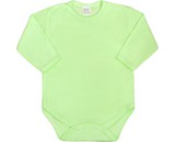 Kojenecké body celorozepínací New Baby Classic zelené