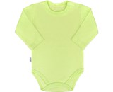 Kojenecké body s dlouhým rukávem New Baby Pastel zelené