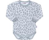 Kojenecké body s dlouhým rukávem New Baby Žirafa