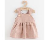 Kojenecká mušelínová sukýnka New Baby Comfort clothes růžová