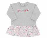 Kojenecké šatičky s dlouhým rukávem New Baby For Girls