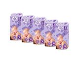 MEGAPACK Dětské jednorázové pleny New Love Premium comfort 3 MIDI 4-9 kg 5x48 ks