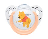 Šidítko NUK Trendline Disney Medvídek Pú 6-18m růžové BOX
