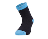 Trepon Bambusové ponožky černé s tyrkysovou (viscose (bamboo) socks) Velikost ponožky, punčocháče, legíny (Size socks) EU: 39/4