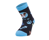 Trepon Bambusové ponožky Pes tyrkysové Velikost ponožky, punčocháče, legíny (Size socks) EU: 37/38