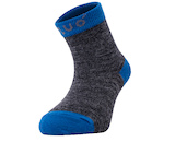 Trepon unuo Merino ponožky šedý melír s tyrkysovou (Merino ankle socks) Velikost ponožky, punčocháče, legíny (Size socks) EU: 2