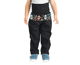 Unuo, Batolecí softshellové kalhoty s fleecem Basic, Černá, Roboti Velikost: 98/104
