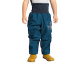 Unuo, Batolecí softshellové kalhoty s fleecem Basic, Kobaltová Velikost: 98/104