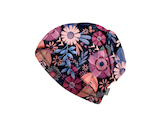 Unuo, Dětská čepice fleecová Homeless, Kouzelné květiny Velikost: L (53-56 cm)