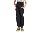 Unuo, Dětské softshellové kalhoty s fleecem Basic, Černá, Roboti Velikost: 122/128