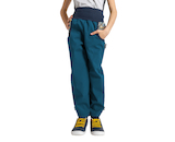 Unuo, Dětské softshellové kalhoty s fleecem Basic, Kobaltová, Bagry Velikost: 110/116