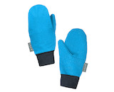 Unuo, Dětské softshellové rukavice s fleecem Tap, Tyrkysová Velikost: L