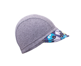 unuo Funkční čepice s kšiltem UV 50+ Autíčka, šedá (uv cap, cars, grey) Velikost (Size): L (53 - 58 cm)