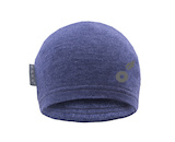 unuo teplákovinová čepice Jeans modrý melír + REFLEX (warmer cotton cap, blue jeans melange) Velikost (Size): XL (59 - 63 cm)