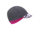 Unuo, Teplákovinová čepice s kšiltem Street, Grafitová šedá, Metricon holka (warmer cotton cap, Street, graphite grey, metricon