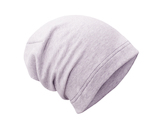 unuo teplákovinová čepice spadená, Šedý melír (warmer cotton cap, grey melange) Velikost (Size): XS (42 - 44 cm)