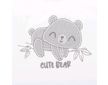 2-dílná kojenecká bavlněná soupravička New Baby Cute Bear