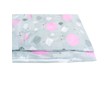 3-dílné ložní povlečení New Baby 90/120 cm obláčky růžové