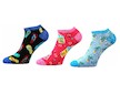 3x Dámské kotníkové ponožky Piki (Bo87) - barevná