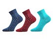 3x dámské ponožky Jana (Bo544) - barevná