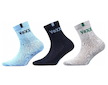 3x ponožky Fredík Voxx (Bo6211) - modro-šedá