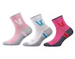 Dětské ponožky Neoik Voxx 3 páry (N001) - Růžová