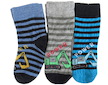 3x ponožky Sockswear Bagr (54251) - modro-šedá