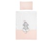 6-dílné ložní povlečení Belisima Cute Mouse 90/120 růžové - Růžová