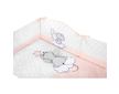 6-dílné ložní povlečení Belisima Cute Mouse 90/120 růžové